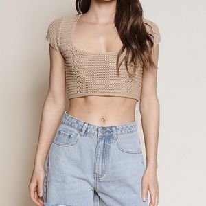 Bella Crochet Top